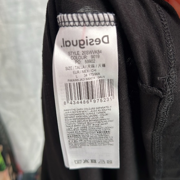 Desigual colorful mesh maxi Christian Lacroix - Picture 8 of 8